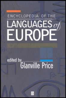 Encyclopedia of the Languages of Europe