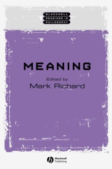 Image for Meaning