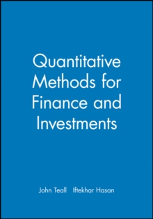 Image for Quantitative Methods for Finance and Investments