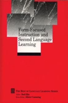 Image for Form-focused instruction and second language learning