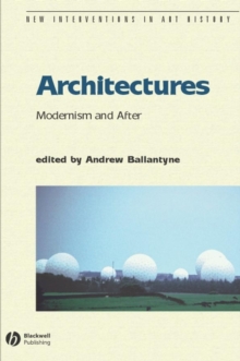 Image for Architectures  : modern to postmodern