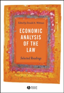 Economic Analysis of the Law