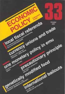 Image for Economic Policy 33
