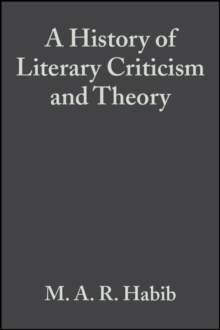 History of Literary Criticism