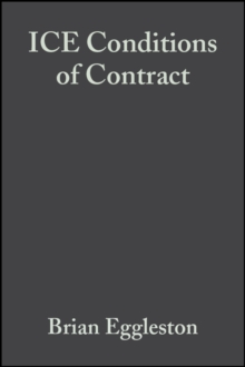 Image for The ICE conditions of contract, 7th edition