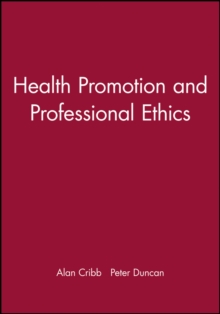 Image for Health Promotion and Professional Ethics