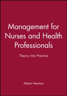 Management for Nurses and Health Professionals