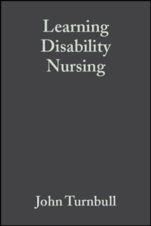 Image for Learning disability nursing
