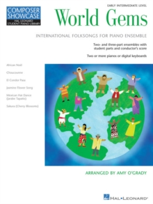 Image for World Gems : Folk Songs for Piano Ensemble