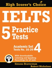 Image for IELTS 5 Practice Tests, Academic Set 4