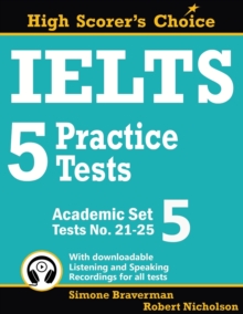 Image for IELTS 5 Practice Tests, Academic Set 5 : Tests No. 21-25