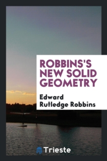 Image for Robbins's New Solid Geometry