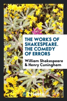 Image for The Works of Shakespeare. the Comedy of Errors