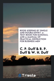 Image for Book-Keeping by Single and Double Entry