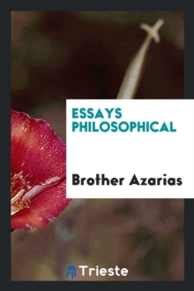 Image for Essays Philosophical