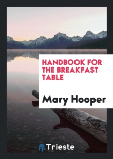 Image for Handbook for the breakfast table