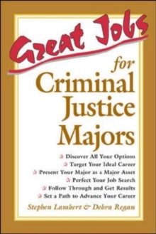 Image for Great Jobs for Criminal Justice Majors