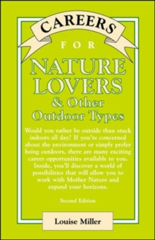 Image for Careers for Nature Lovers & Other Outdoor Types