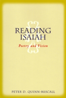 Image for Reading Isaiah  : poetry and vision