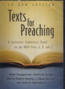 Image for Texts for Preaching : A Lectionary Commentary Based on the NRSV