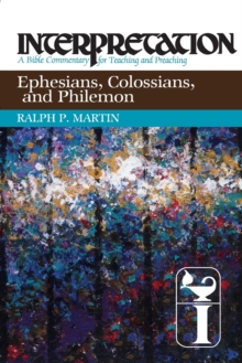 Image for Ephesians, Colossians, and Philemon