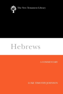 Image for Hebrews : A Commentary