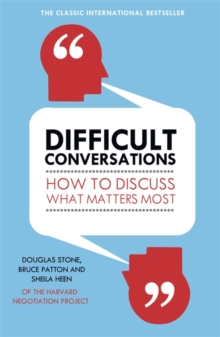 Image for Difficult conversations  : how to discuss what matters most