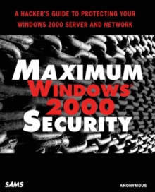 Image for Maximum Windows 2000 Security