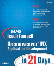 Image for Sams teach yourself Dreamweaver MX application development in 21 days