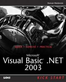 Image for Microsoft Visual Basic .NET 2003 Kick Start