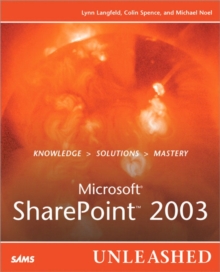 Image for Microsoft SharePoint 2003 unleashed