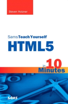 Image for Sams teach yourself HTML5 in 10 minutes