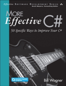 Image for More effective C`  : 50 specific ways to improve your C`