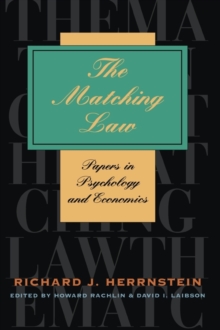 Image for The Matching Law