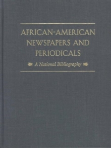 Image for African-American Newspapers and Periodicals