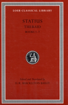 Image for Thebaid, Volume I