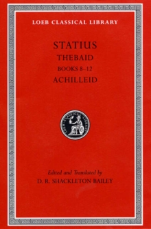 Image for Statius: Thebaid, Books 8-12