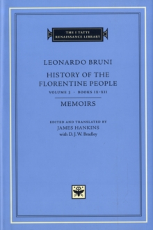 Image for History of the Florentine People