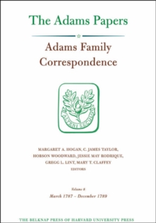 Image for Adams family correspondenceVol. 8,: March 1787-December 1789