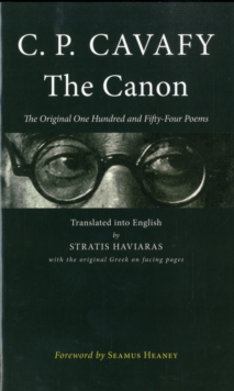 Image for The canon  : the original one hunred and fifty-four poems