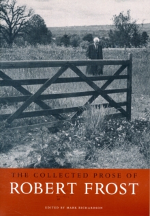 Image for The Collected Prose of Robert Frost