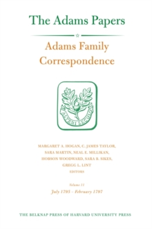 Image for Adams family correspondenceVolume 11,: July 1795-February 1797