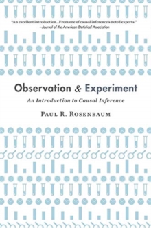 Image for Observation and experiment  : an introduction to causal inference