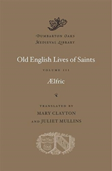 Image for Old English lives of saintsVolume III