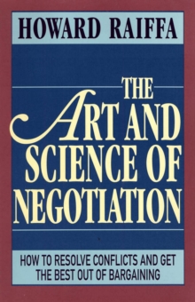 Image for The art and science of negotiation