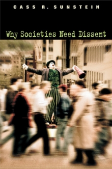 Image for Why societies need dissent