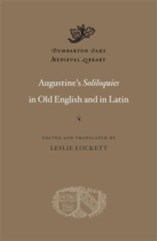 Image for Augustine's Soliloquies in Old English and in Latin