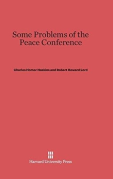 Image for Some Problems of the Peace Conference