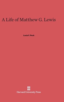 Image for A Life of Matthew G. Lewis