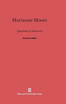 Image for Marianne Moore : Imaginary Possessions